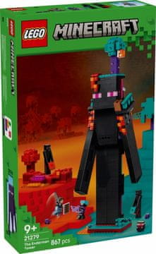 slomart LEGO Minecraft 21279 Endermanov stolp, 867 kock