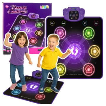 slomart LEAN TOYS Interaktivna plesna podloga Bluetooth, 5 načinov