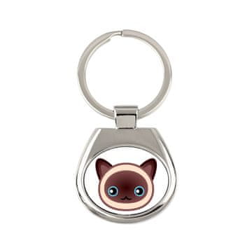 Artdog Siamski - obesek za ključe znamke Art-Dog
