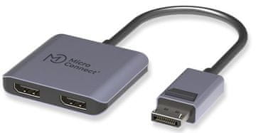 MicroConnect MC-DP-2XDP 2x DP razdelilnik