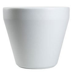 shumee Vrtni lonček Purea, bel, v 56,5 x 61,3 cm