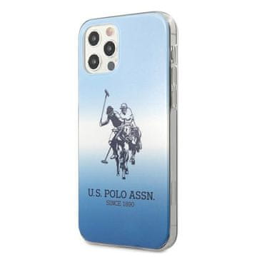 U.S. Polo Assn. OVITEK US POLO ASSN ZA IPHONE 12 12 PRO 6.1 ZAŠČITNI Z GRADIENTNIM VZORCEM