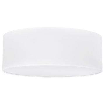 shumee Stropna svetilka Gaja plexi bela 40CM E27