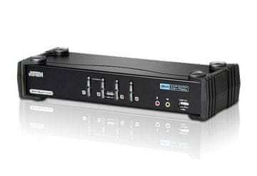 Aten Aten CS1784A-AT-G KVM stikalo črne barve