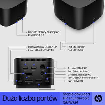 HP Priklopna postaja 120W Thunderbolt G4