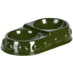Esschert Design Dvojna skleda v obliki ježa 22x12x4,5 cm