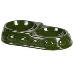 Esschert Design Dvojna skleda v obliki ježa 22x12x4,5 cm