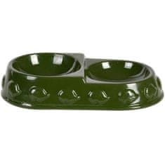 Esschert Design Dvojna skleda v obliki ježa 22x12x4,5 cm