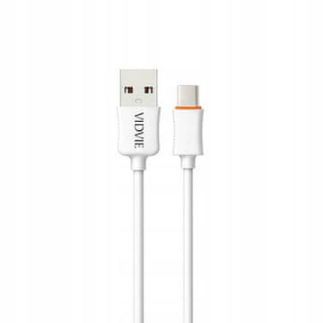 shumee Vidvie CB442 USB kabel tipa C bele barve