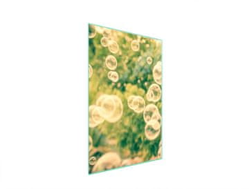 shumee Steklena deska za rezanje 35x52 Bubbles