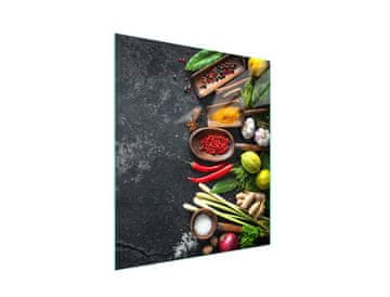 shumee Steklena deska za rezanje 45x52 Kuhinja
