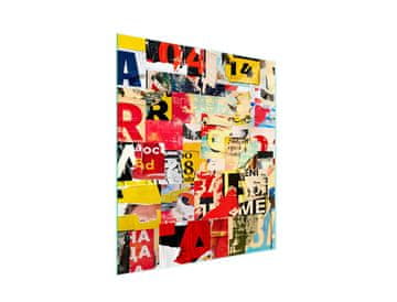 shumee Steklena deska za rezanje 45x52 Pop Art