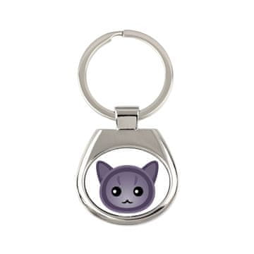 Artdog Korat - obesek za ključe znamke Art-Dog
