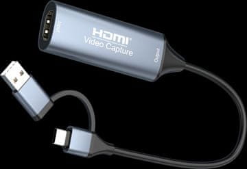 MicroConnect Zunanji HDMI USB-C adapter MC-GEN-CH-V2