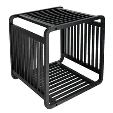 shumee Modularna polica iz črnega bambusa Cube