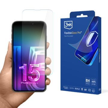 3MK Apple iPhone 15 - 3mk FlexibleGlass Pro