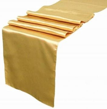 Gladek saten, zlat, 16 cm x 9 m, 1 kos.