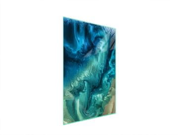 shumee Steklena deska za rezanje 35x52 Marmor