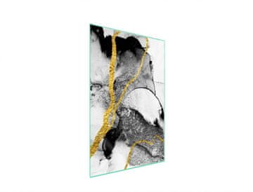 shumee Steklena deska za rezanje 35x52 Marmor