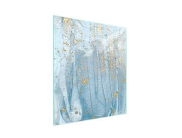 shumee Steklena deska za rezanje 45x52 Marmor