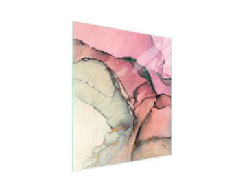 shumee Steklena deska za rezanje 45x52 Marmor