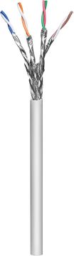 MicroConnect MicroConnect S/FTP CAT6a 50m siv, lszh
