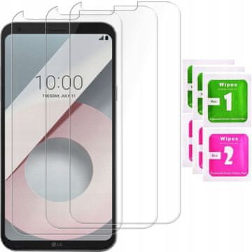shumee 3x kaljeno steklo zaščitno folijo za LG Q6 | 3-PAKET