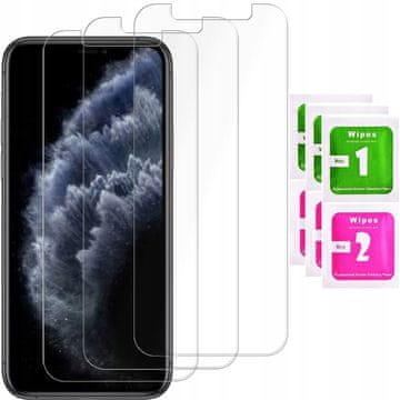 shumee 3x 9H zaščitno steklo za Apple iPhone 11 Pro | 3-PAKET,