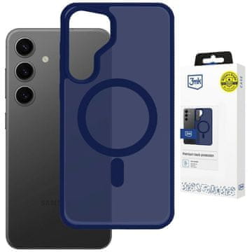 3MK Ovitek 3MK Smoke MagCase za Samsung Galaxy S25 moder