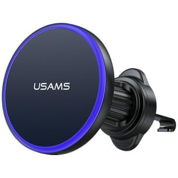 USAMS Magnetni nosilec USAMS za prezračevalno rešetko, črn
