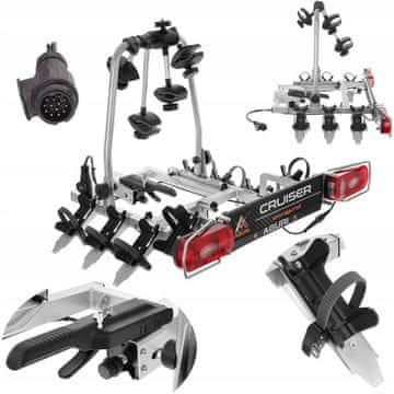 Aguri Aguri Cruiser Silver 4 platforma ON HOOK za 4 kolesa