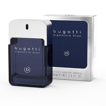 shumee Bugatti Signature Blue toaletna voda za moške 100 ml