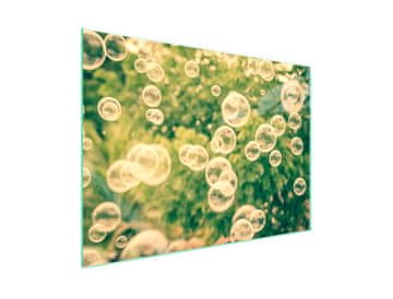 shumee Steklena zaščitna plošča za štedilnik 70x52 Bubbles