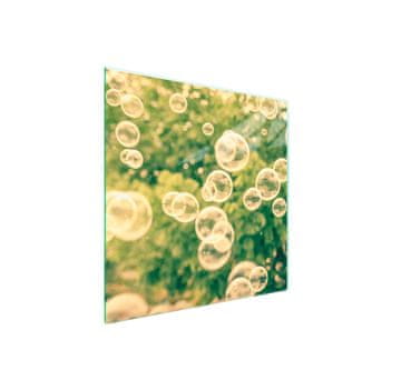 shumee Steklena zaščitna plošča za štedilnik 50x52 Bubbles