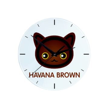 Artdog Havana Brown - MDF ura z grafiko in napisom Art-Dog