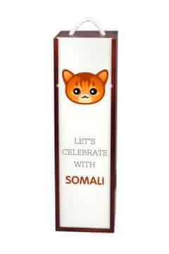 Artdog Somali - vinska škatla z grafiko in napisom Art-Dog