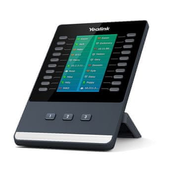 YEALINK Yealink EXP50 Dodatni IP modul Črna, Siva 23 gumbov