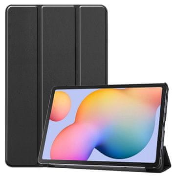 eSTUFF Ovitek Houston za Galaxy Tab A11, črno umetno usnje