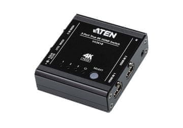 Aten Aten VS381B HDMI stikalo 3 vrata 4K@60Hz črne barve