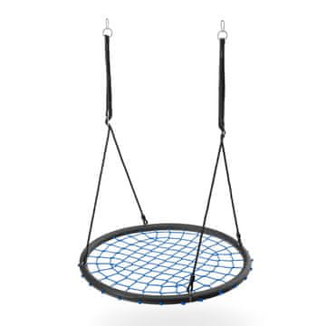 Northix Modra gugalnica s krožnikom, zunanja, premer 100 cm