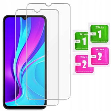 shumee 2x kaljeno steklo ZA xiaomi redmi 9A 9C 9i | 2 kosa