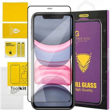 shumee Steklo ZA Apple iPhone XR celozaslonski zaslon | OG