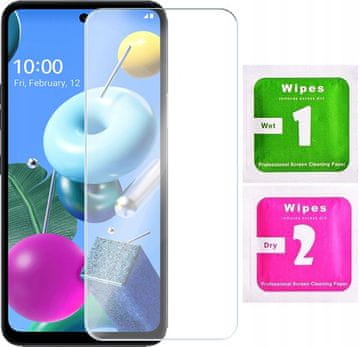 shumee Kaljeno steklo za LG K62 - Zaščitno steklo 2.5D, 9H