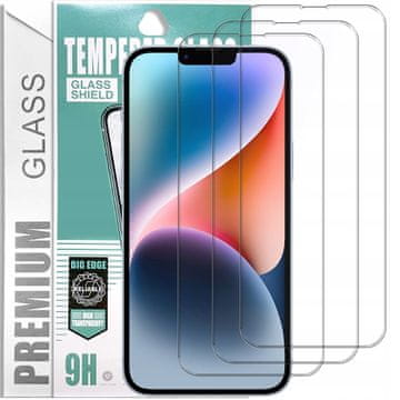 shumee 3x kaljeno steklo PremiumGlass 9H za iPhone 14 Plus