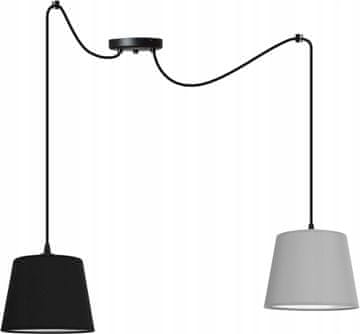 shumee Stropna svetilka viseči pajek lestenec loft E27 LED