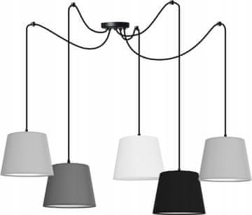 GH VISEČA STOPLOŠNA SVETILKA SPIDER loft E27 LED