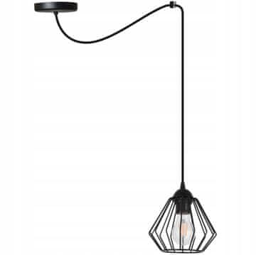 shumee Stropna svetilka viseči pajek lestenec loft E27 LED