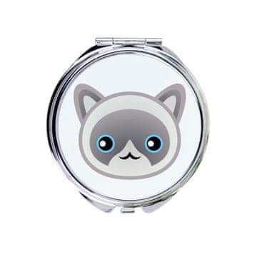 Ragdoll - žepno ogledalo za torbico znamke