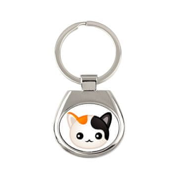 Artdog Japonski bobtail - obesek za ključe znamke Art-Dog