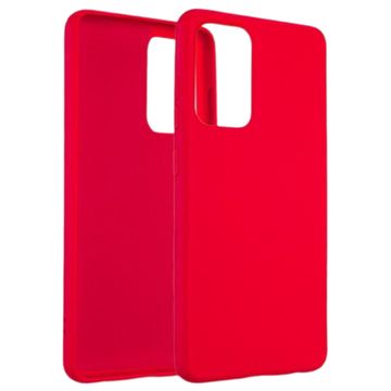 shumee Silikonski ovitek Beline za Samsung S20 FE G780, rdeč